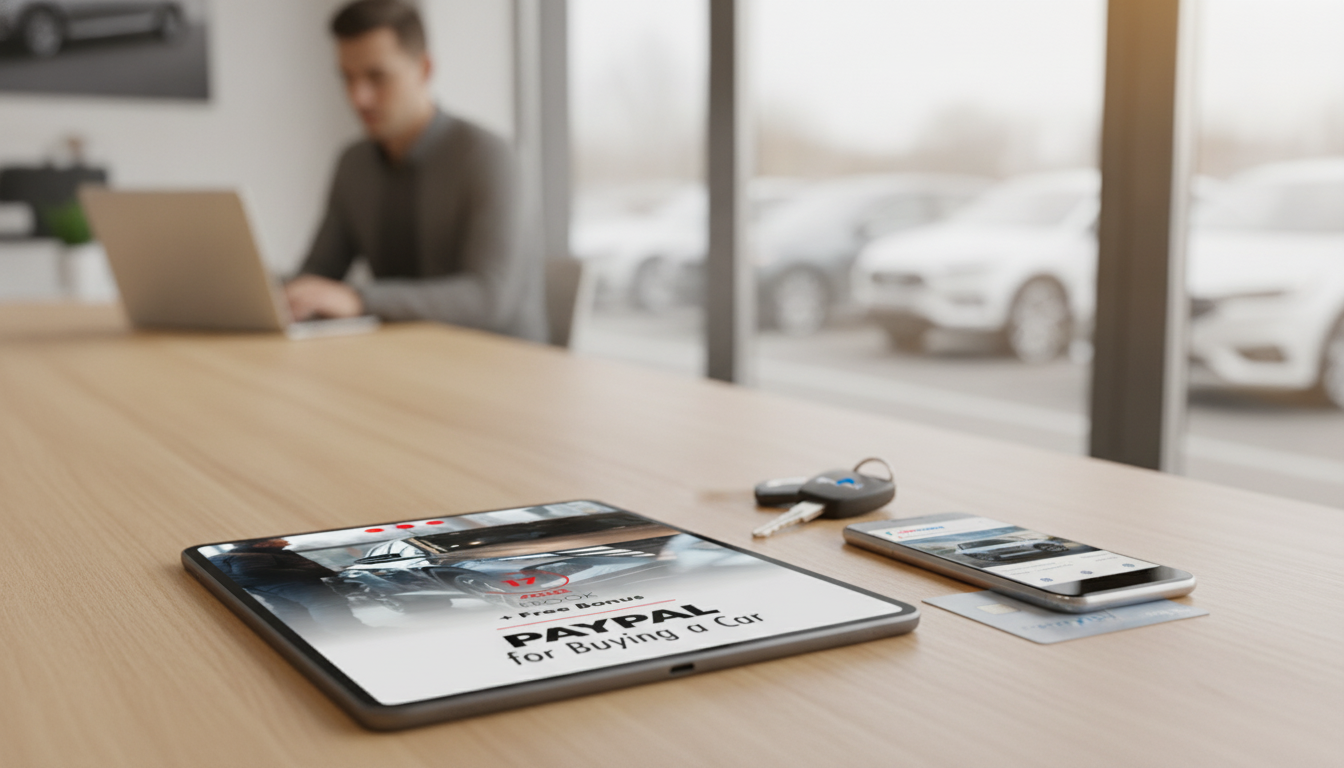 Buying a Car With PayPal: Fees, Limits, and Safer Steps