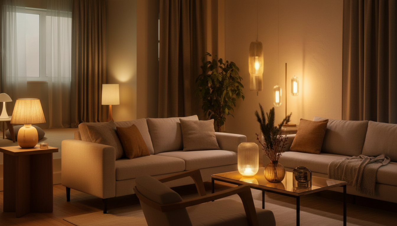 Cozy Home Lighting Guide: Layered Warm Light Tips