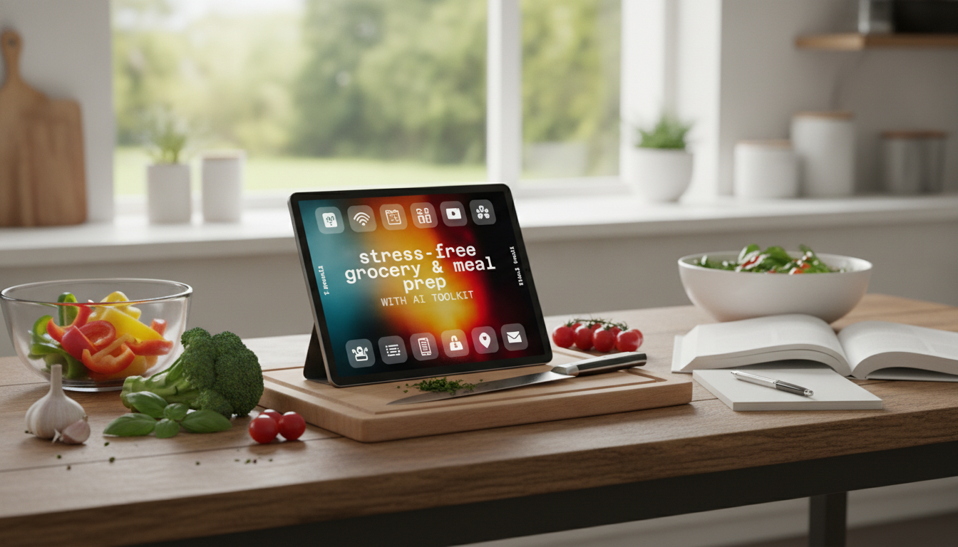 Stress-Free Meal Prep: AI Recipe Ideas & Grocery Plans