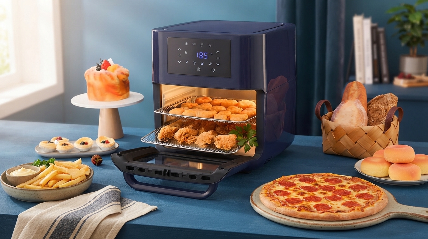 12L Smart Touch Air Fryer (1500W): Family-Size Crisp
