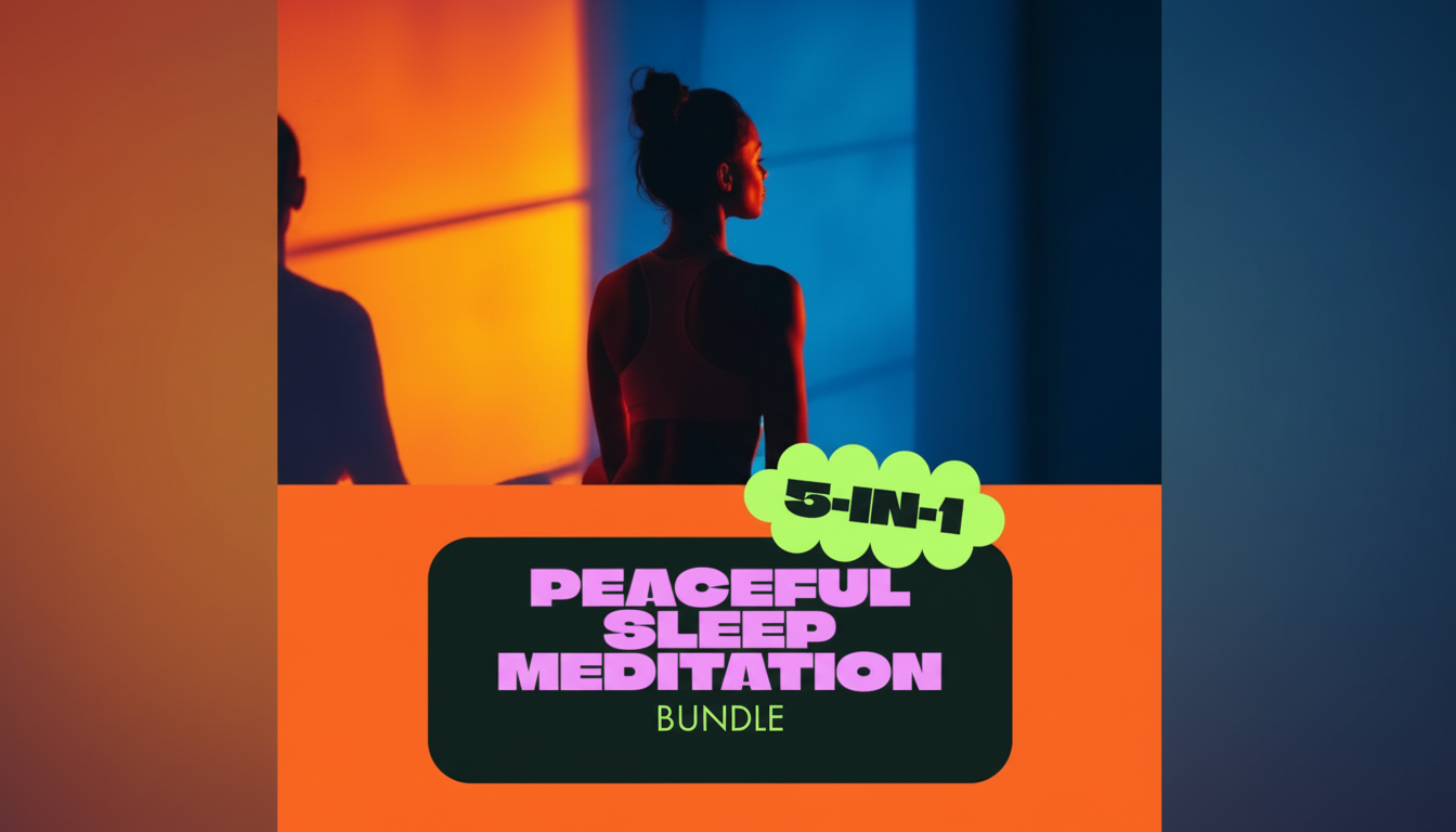 5-in-1 Sleep Meditation Toolkit: Deep Rest Night Routine
