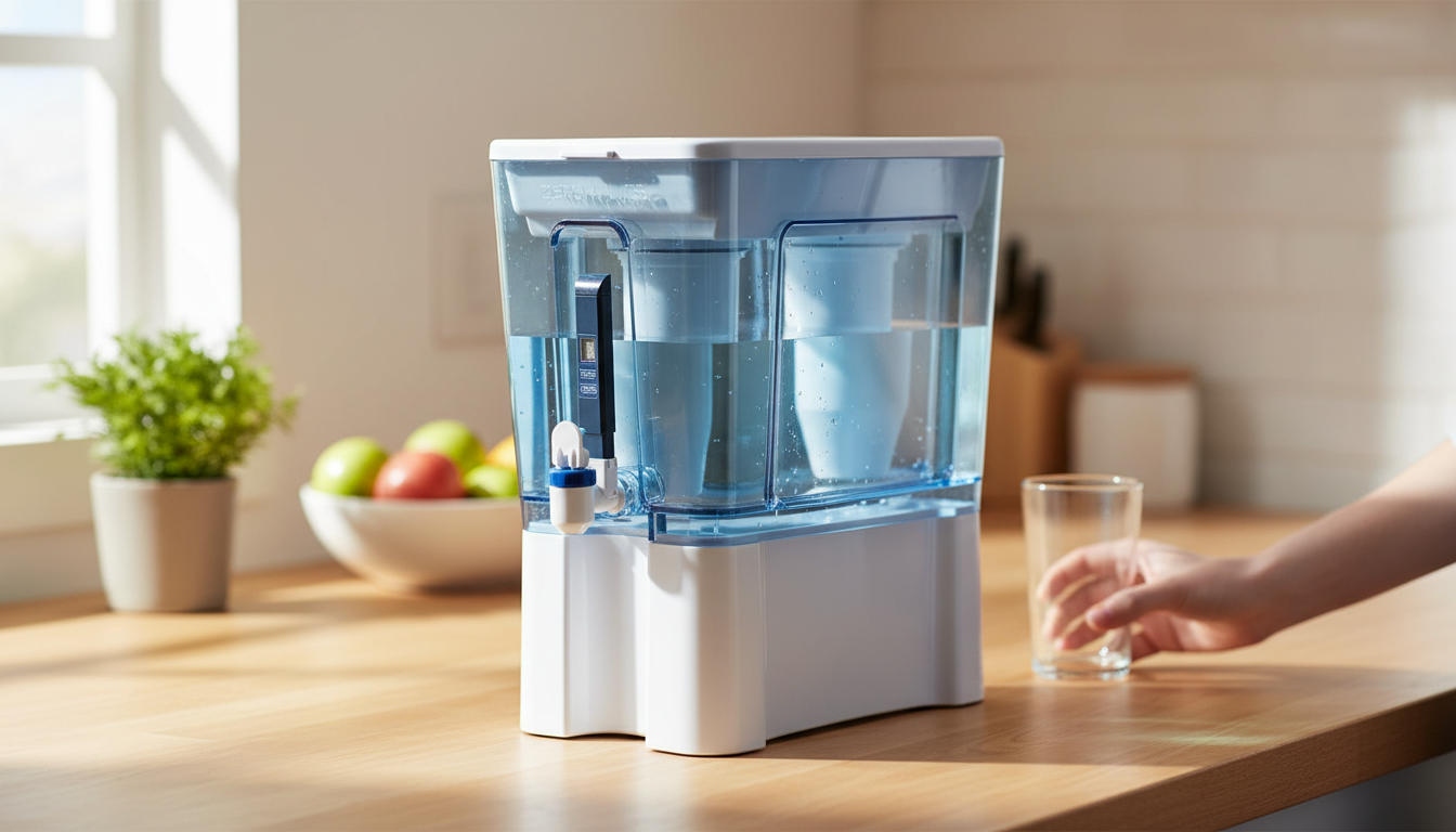 52-Cup 5-Stage Water Filter Dispenser with TDS Meter