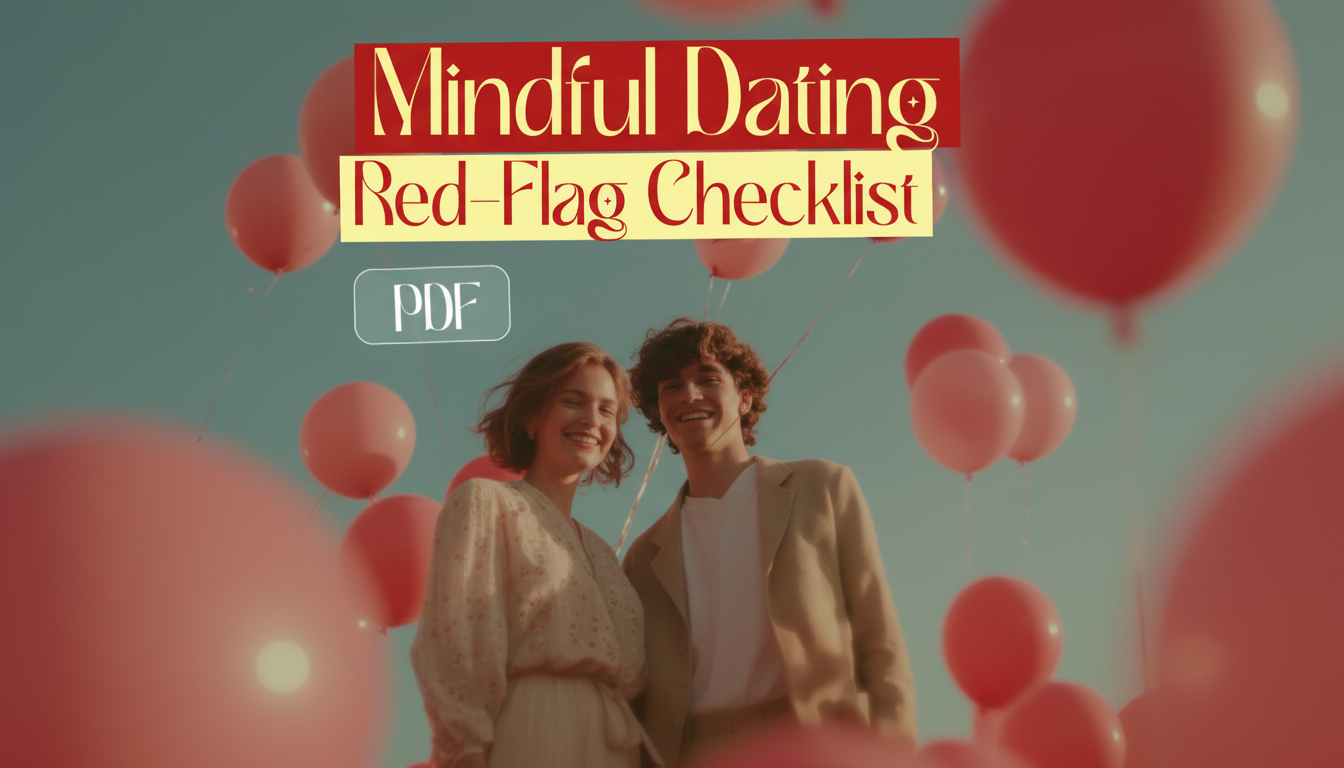 Mindful Dating Red Flags: Printable Checklist for Boundaries