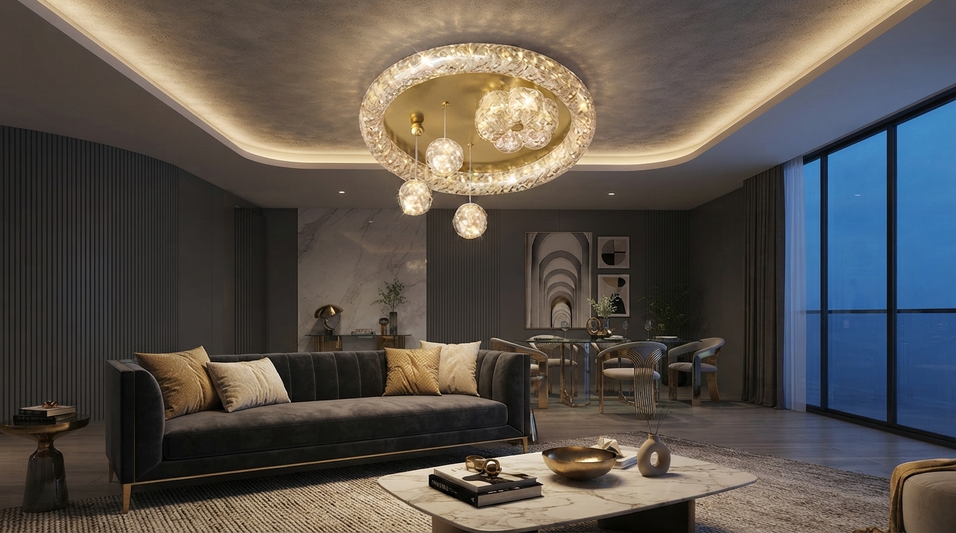 Moonlight LED Ceiling Light: Modern Luxury Glow Guide