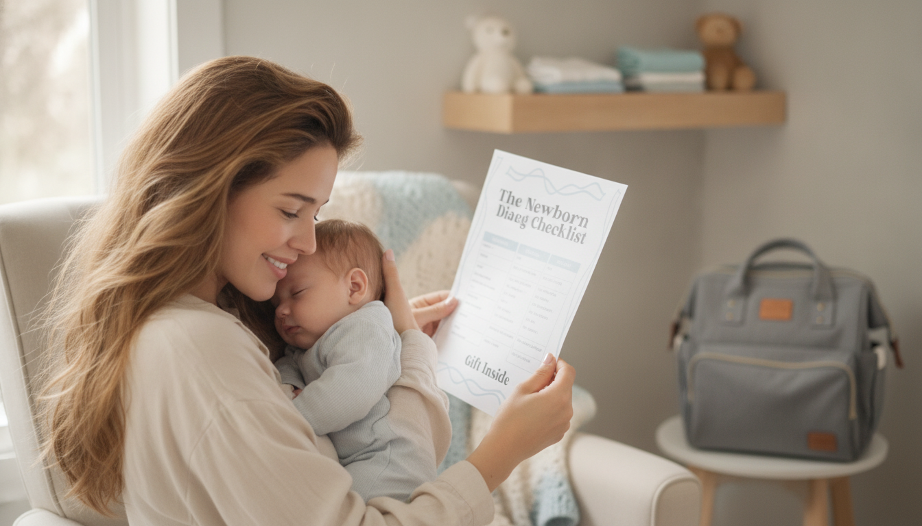 Newborn Diaper Bag Checklist: Printable & Digital List