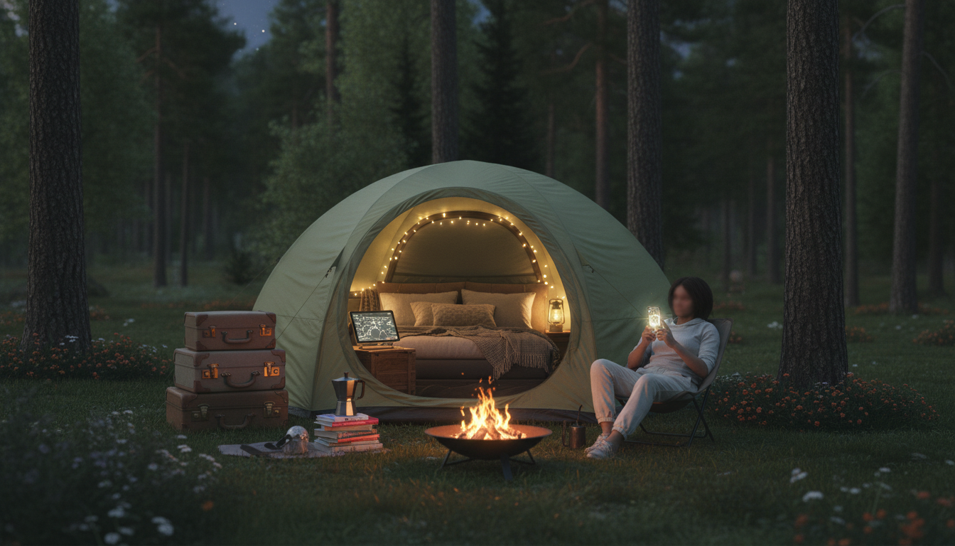 Smart Glamping: Use AI to Find Hidden Luxury Stays