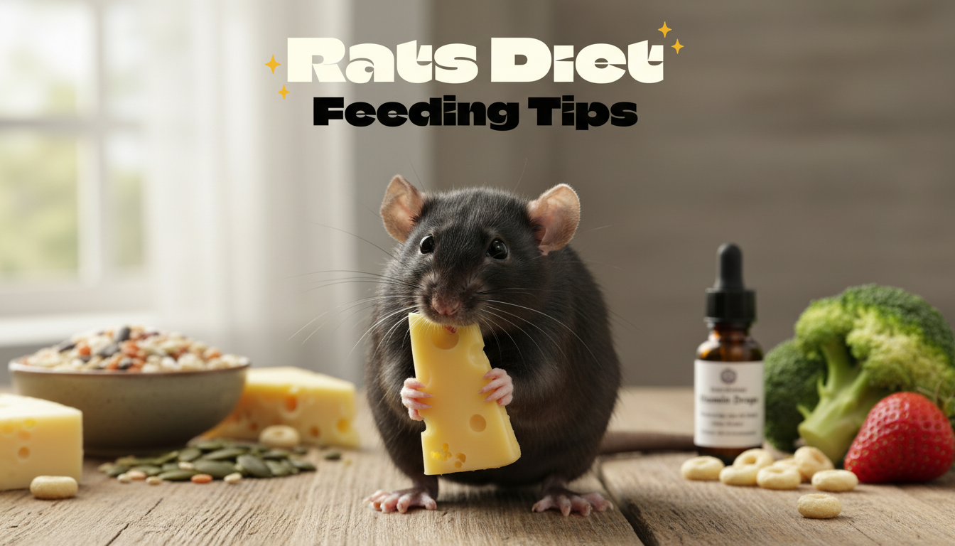 Best Diet for Pet Rats: Pellets, Veggies & Treats