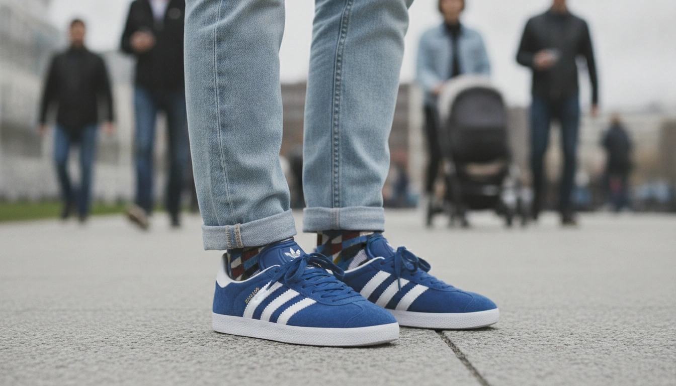 Men in adidas Gazelle: Sizing, Fit, and Styling Tips