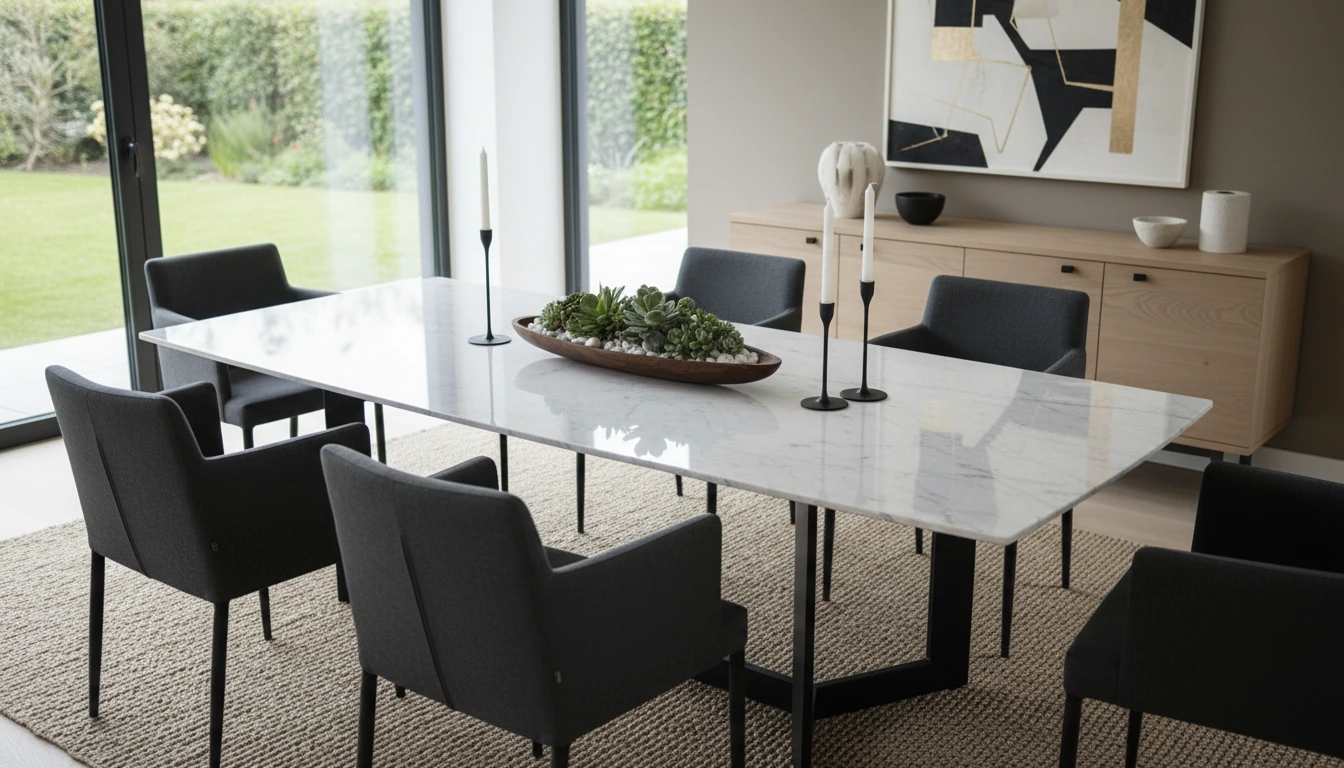 Modern Marble Dining Tables: What Makes Them Look Current