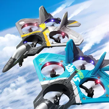 6CH RC Fighter Foam Glider: 2.4G EPP Plane for Kids